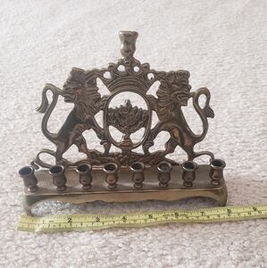 Brass Minorah